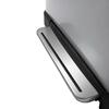 Papelera Rectangular con Pedal 28+18L Acero Inox EKO Recycle E-Cube